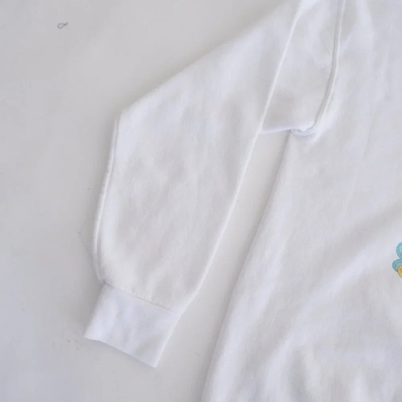 Vintage Jerzees White Great Grandma Colourful Butterfly Crewneck Sweater M - Picture 8 of 12